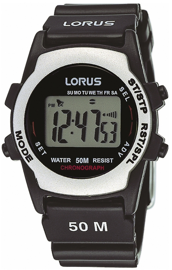 Lorus Herrklocka R2361AX9 Classic Grå/Gummi Ø38 mm - Lorus
