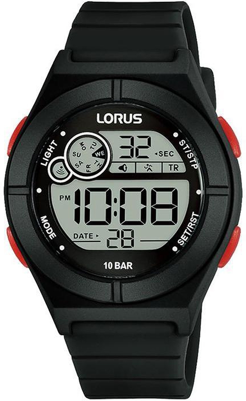 Lorus Damklocka R2363NX9 Kids Gr&aring;/Plast &Oslash;36 mm
