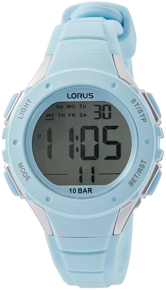 Lorus Damklocka R2365PX9 Classic LCD/Gummi &Oslash;32 mm