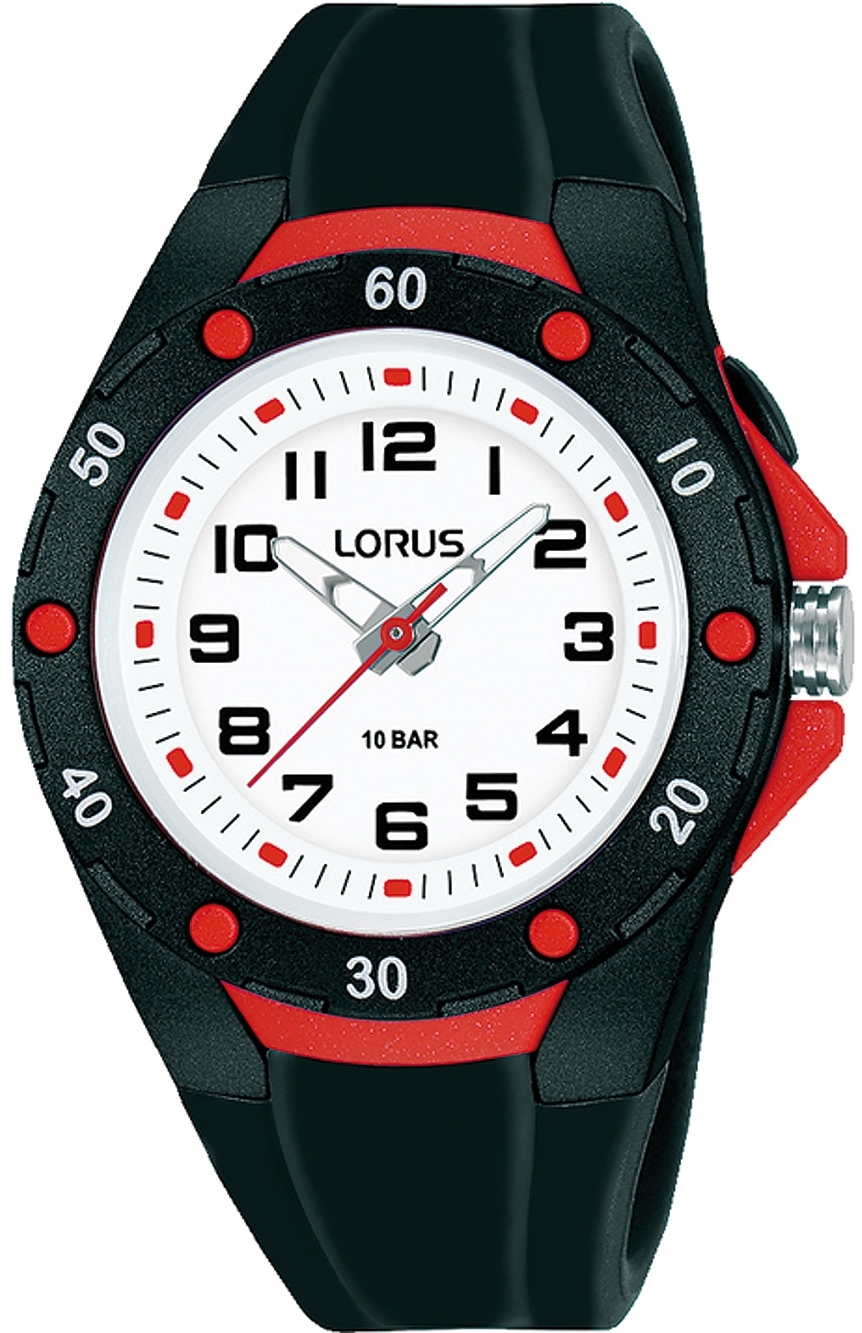Lorus Damklocka R2377NX9 Kids Vit/Gummi &Oslash;36 mm