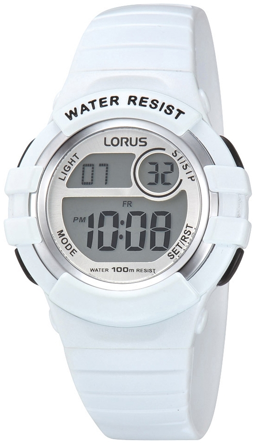 Lorus Damklocka R2383HX9 Classic Gr&aring;/Gummi &Oslash;33 mm