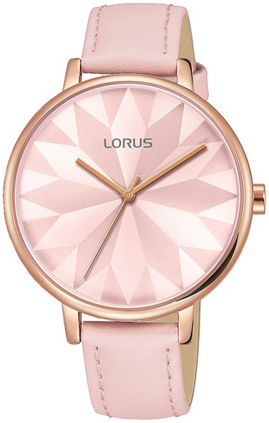 Lorus Damklocka RG202PX9 Fashion Rosa/Läder Ø36 mm - Lorus