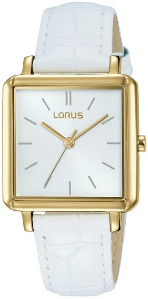 Lorus Damklocka RG220NX9 Classic Vit/Läder