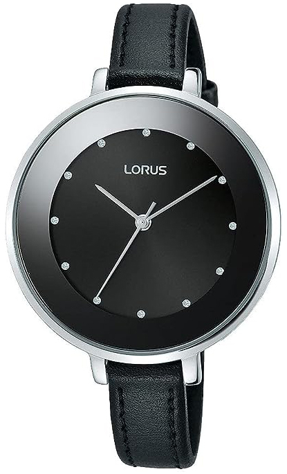 Lorus Damklocka RG225MX9 Svart/Läder Ø40 mm - Lorus