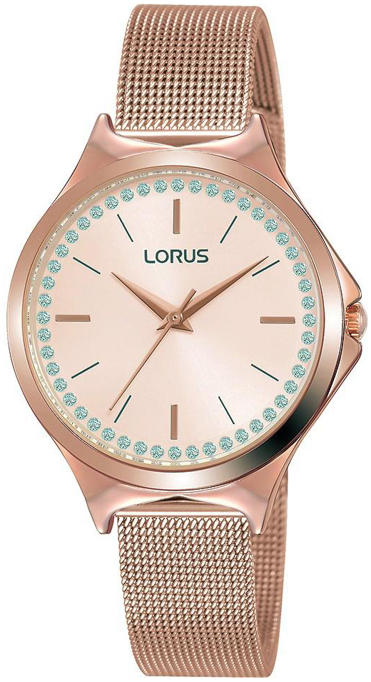 Lorus Damklocka RG278QX9 Classic Roséguldstonad/Roséguldstonat - Lorus