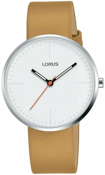 Lorus Damklocka RG279NX9 Vit/Läder Ø34 mm - Lorus