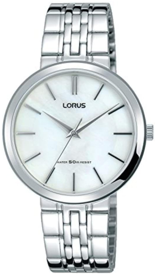 Lorus Damklocka RG281MX9 Classic Vit/Stål Ø32 mm - Lorus