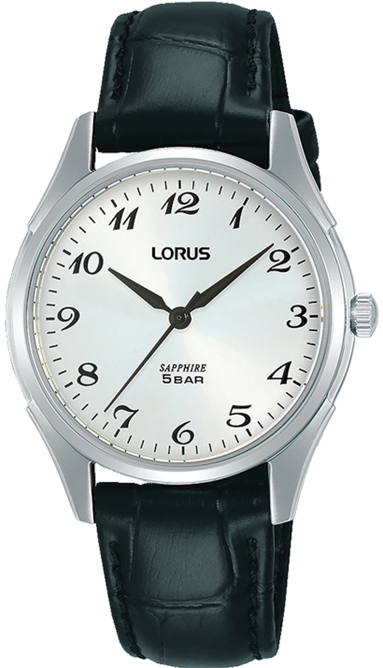 Lorus Damklocka RG287SX9 Ladies Silverfärgad/Läder Ø32 mm - Lorus