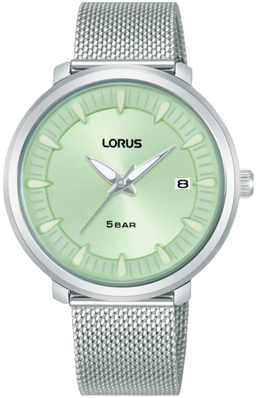 Lorus Damklocka RG805DX9 Classic Grön/Stål Ø36 mm