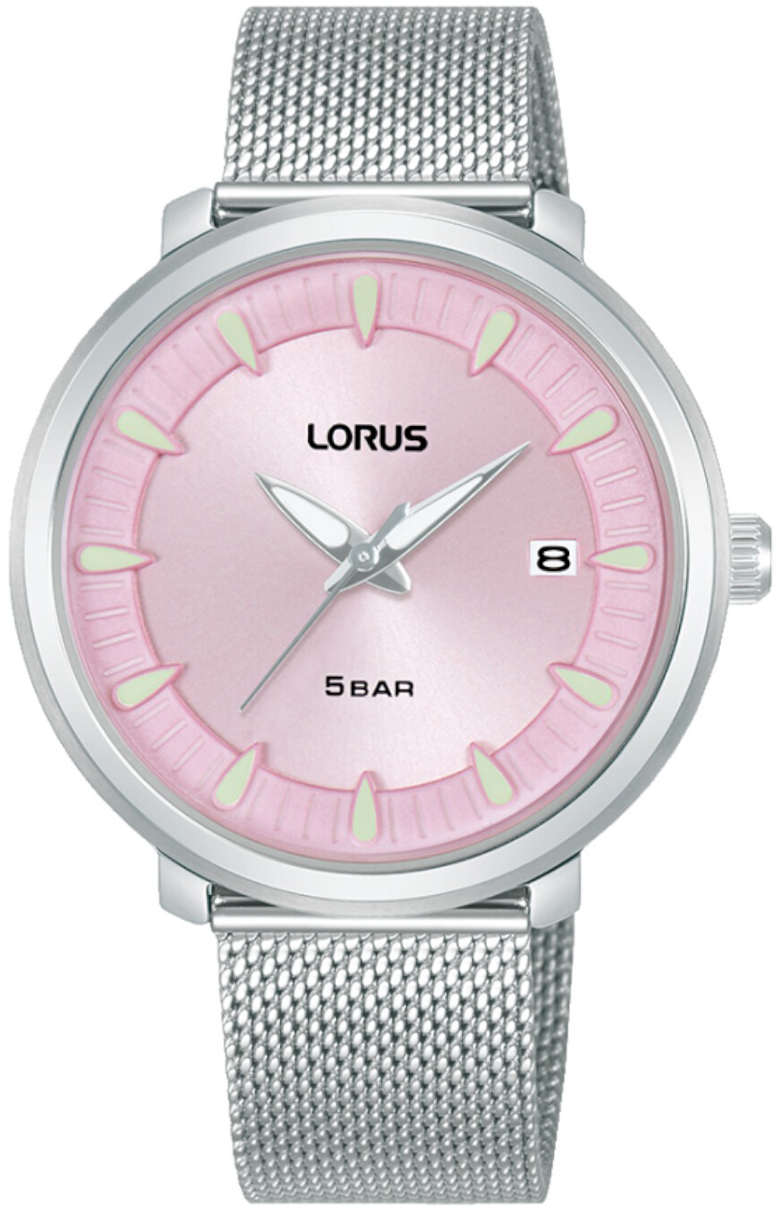 Lorus Damklocka RG807DX9 Classic Rosa/Stål Ø36 mm