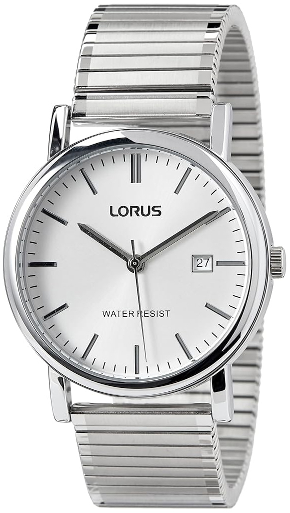 Lorus Herrklocka RG855CX5 Expanding Silverfärgad/Stål Ø37 mm - Lorus
