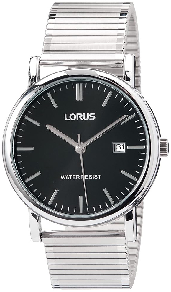 Lorus RG857CX9 Classic Svart/Stål Ø37 mm