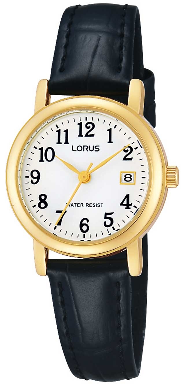Lorus Damklocka RH764AX5 Ladies Vit/Läder Ø26 mm - Lorus