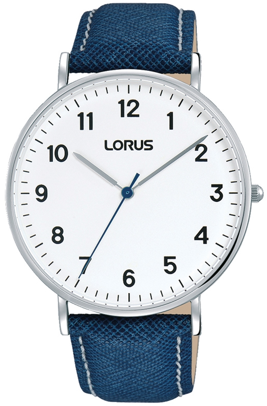 Lorus Herrklocka RH819CX9 Classic Vit/Läder Ø40 mm - Lorus