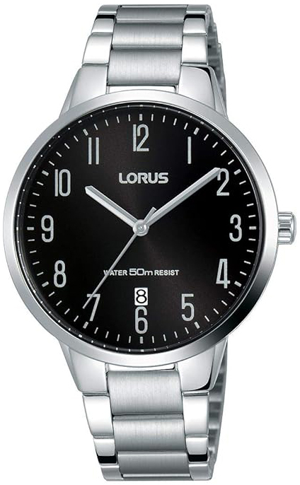 Lorus Herrklocka RH905KX9 Classic Svart/Stål Ø38 mm