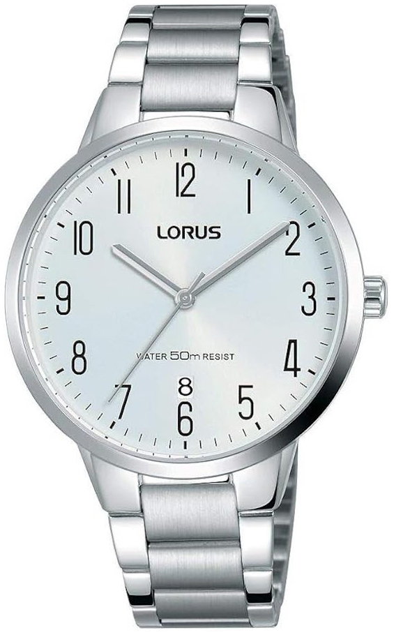 Lorus Herrklocka RH907KX9 Classic Silverfärgad/Stål Ø38 mm
