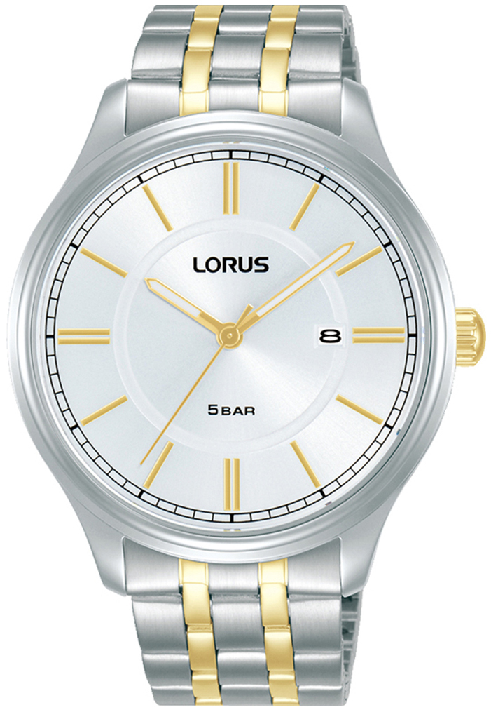 Lorus Herrklocka RH953PX9 Classic Silverf&auml;rgad/Guldtonat st&aring;l &Oslash;42