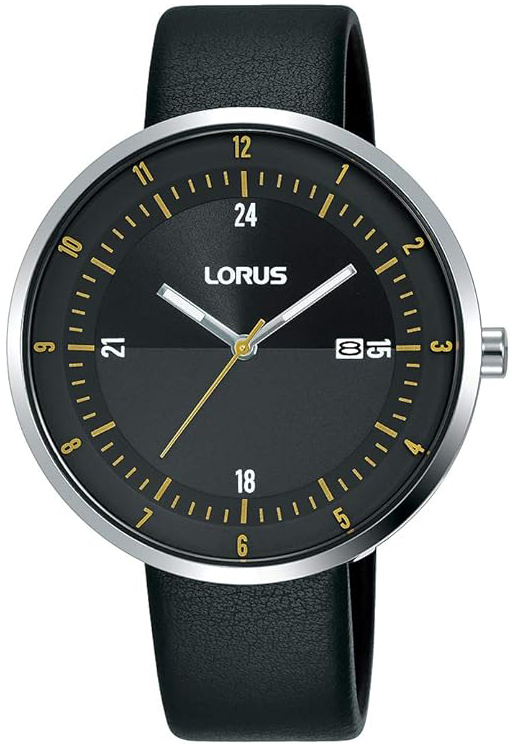 Lorus Herrklocka RH957LX9 Dress Svart/Läder Ø44 mm - Lorus