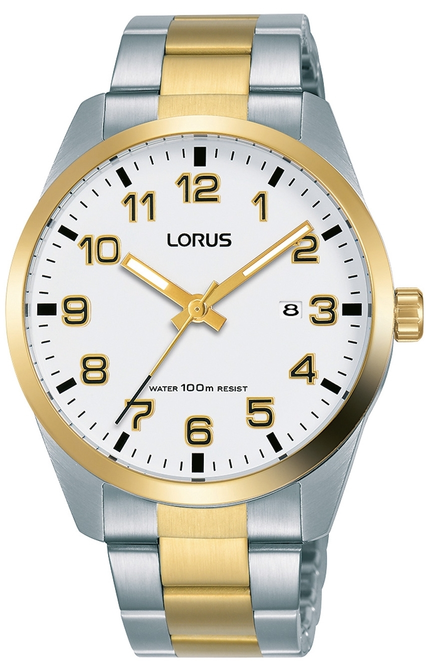 Lorus Herrklocka RH972JX9 Classic Vit/Stål Ø39 mm - Lorus