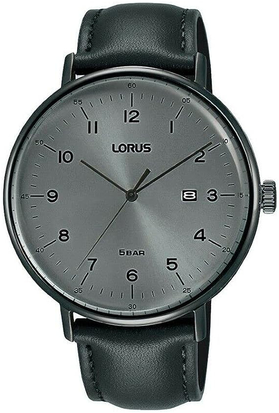 Lorus Herrklocka RH983MX9 Dress Grå/Läder Ø42 mm - Lorus