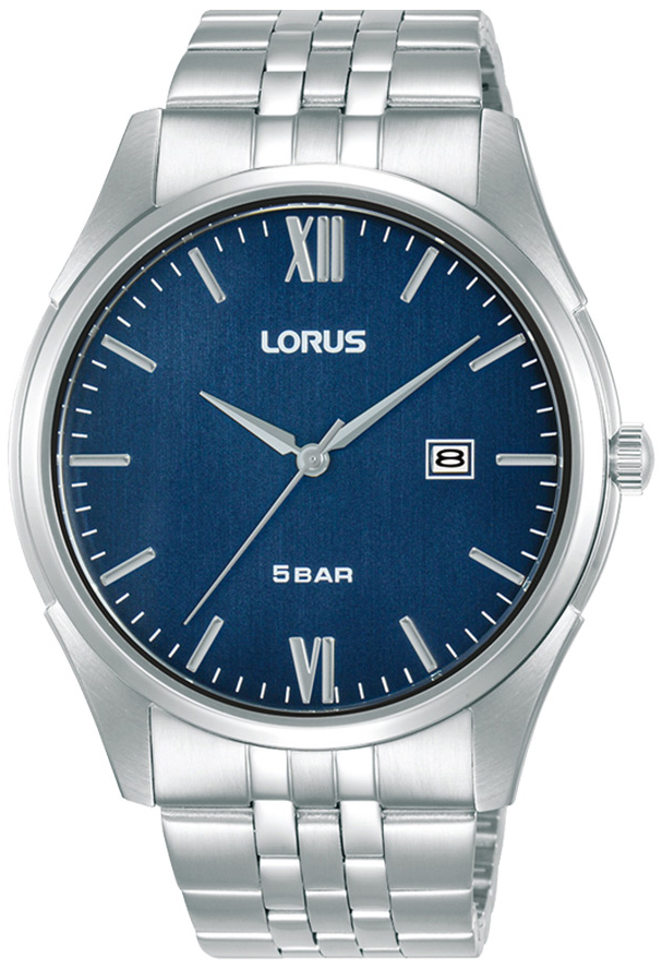 Lorus Herrklocka RH985PX9 Classic Blå/Stål Ø42 mm - Lorus