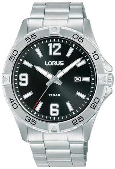 Lorus Herrklocka RH985QX9 Sports Svart/Stål Ø42 mm