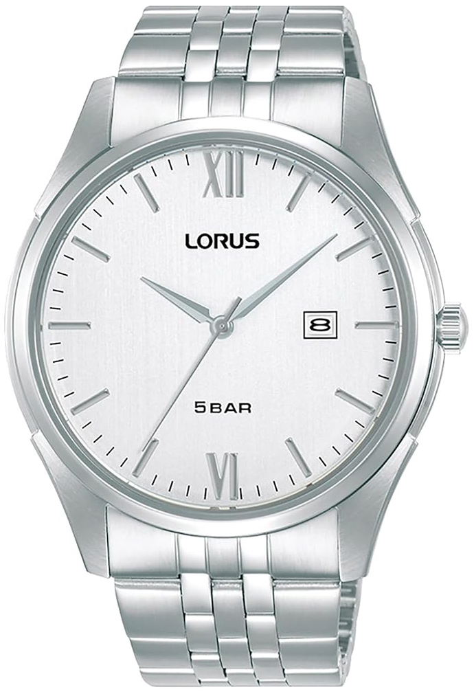 Lorus Herrklocka RH987PX9 Classic Vit/Stål Ø42 mm - Lorus