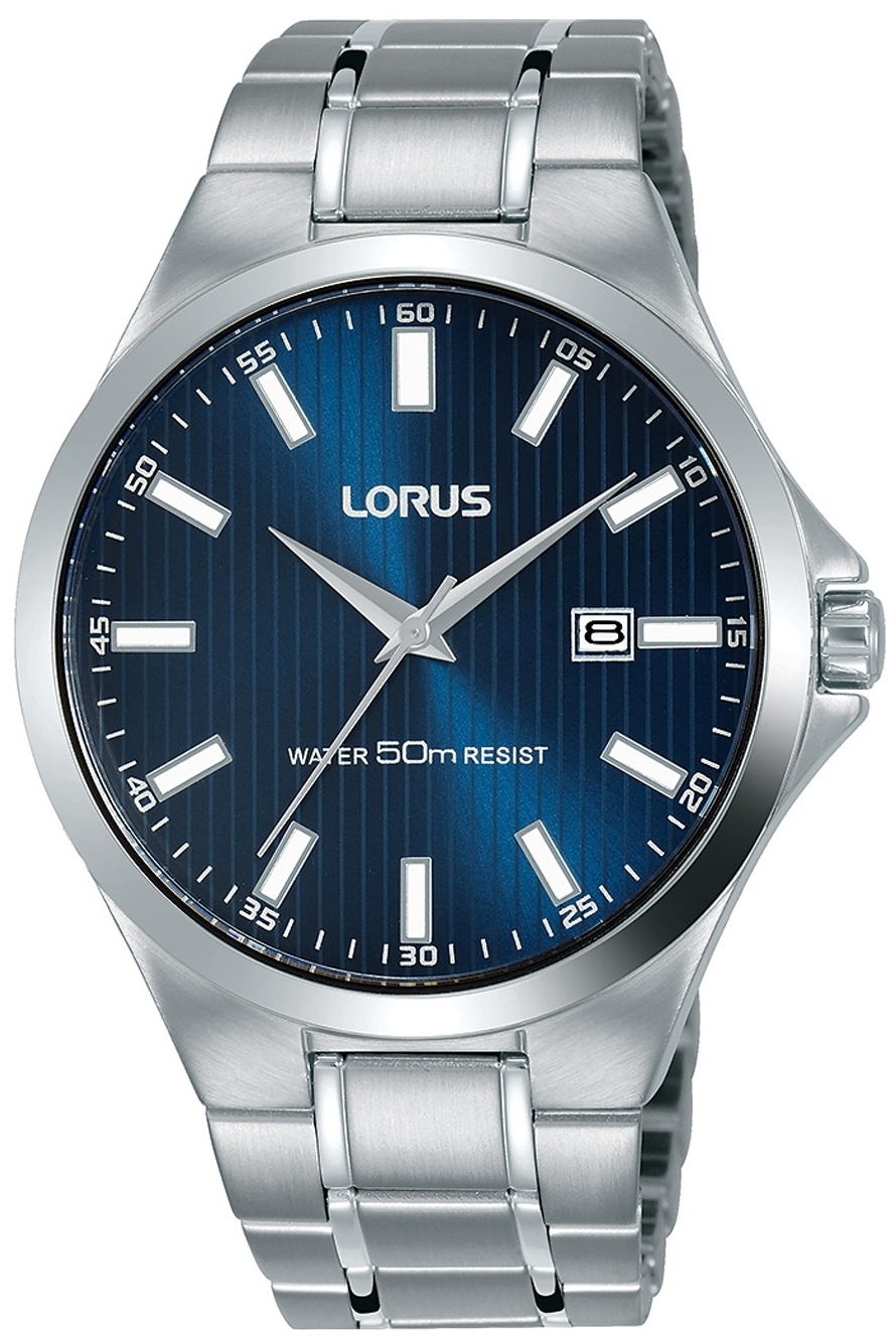 Lorus Herrklocka RH993KX9 Classic Blå/Stål Ø40 mm - Lorus