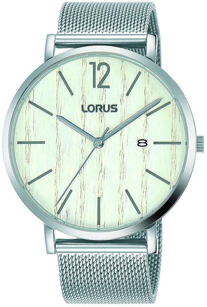 Lorus Herrklocka RH997MX9 Dress Vit/Stål Ø42 mm - Lorus
