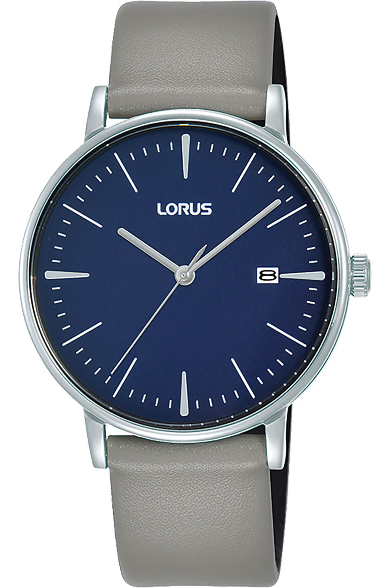 Lorus Herrklocka RH997NX9 Classic Bl&aring;/L&auml;der &Oslash;37 mm