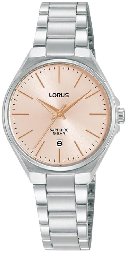 Lorus Damklocka RJ269BX9 Dress Rosa/Stål Ø28 mm - Lorus