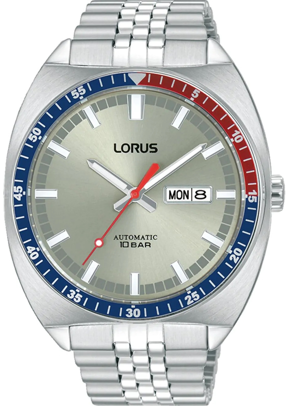 Lorus Herrklocka RL447BX9 Sport Silverfärgad/Stål Ø43 mm - Lorus