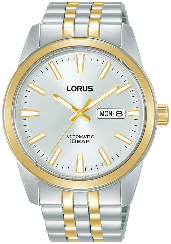 Lorus Herrklocka RL494BX9 Classic Silverf&auml;rgad/Gulguldtonat st&aring;l