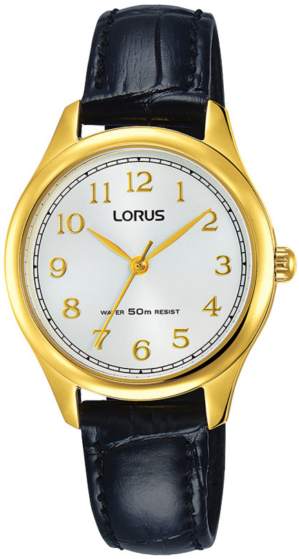 Lorus Damklocka RRS16WX9 Classic Vit/Läder Ø30 mm - Lorus
