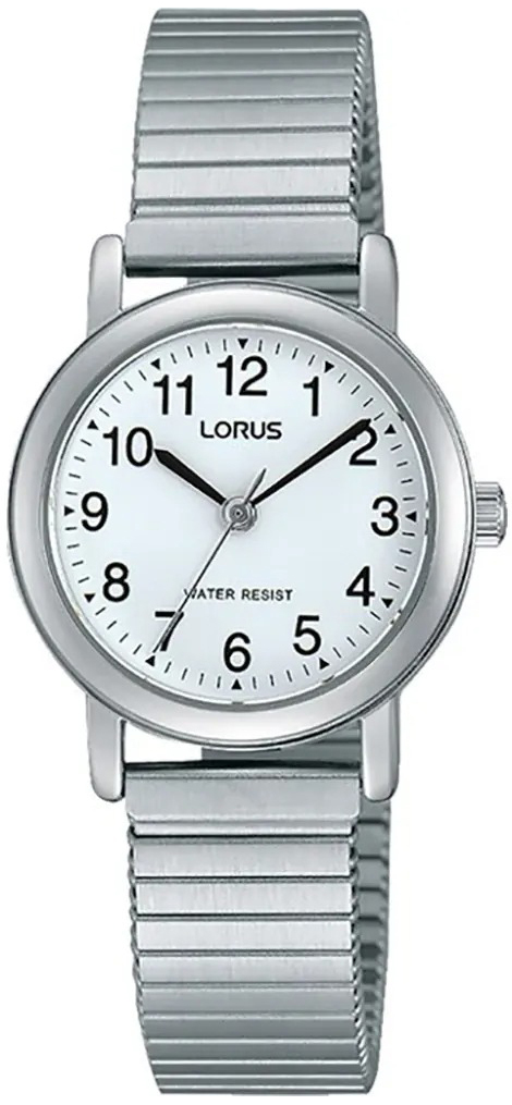 Lorus Damklocka RRX07HX9 Classic Vit/St&aring;l &Oslash;26 mm