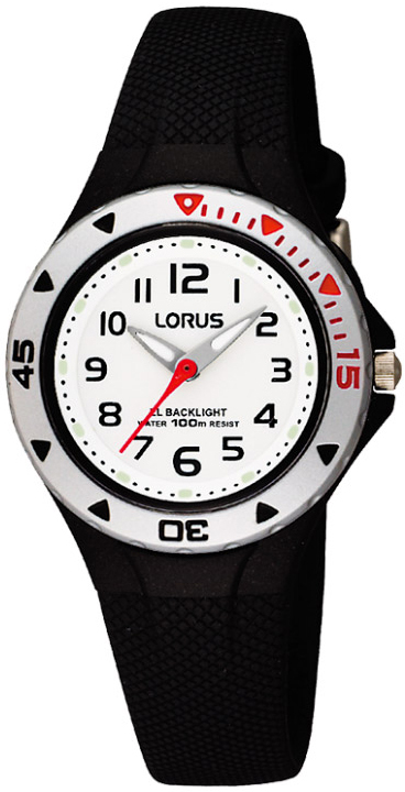 Lorus RRX41CX9 Kids Vit/Gummi Ø28 mm - Lorus