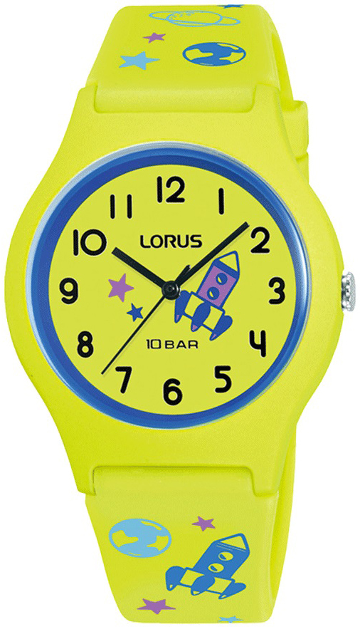 Lorus Damklocka RRX47HX9 Kids Gr&ouml;n/Gummi &Oslash;34 mm