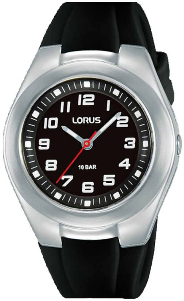 Lorus Damklocka RRX75GX9 Classic Svart/Gummi Ø35 mm - Lorus
