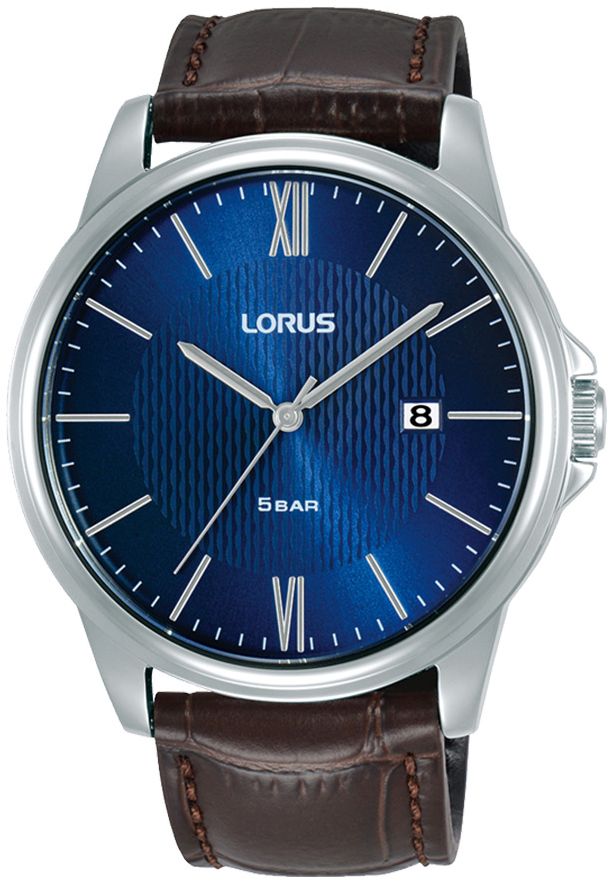 Lorus Herrklocka RS939DX9 Classic Blå/Läder Ø43 mm - Lorus