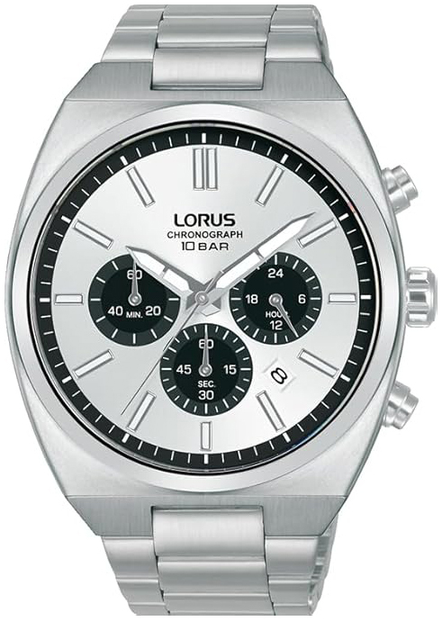 Lorus Herrklocka RT369KX9 Sport Silverfärgad/Stål Ø43 mm