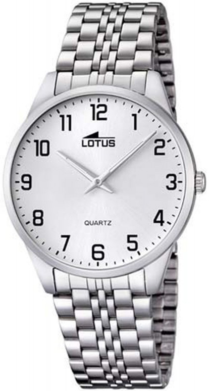 Lotus Herrklocka 15883/1 Classic Vit/Stål Ø38 mm - Lotus