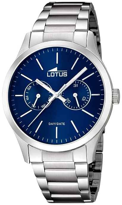 Lotus Herrklocka 15954/5 Minimalist Blå/Stål Ø42 mm - Lotus