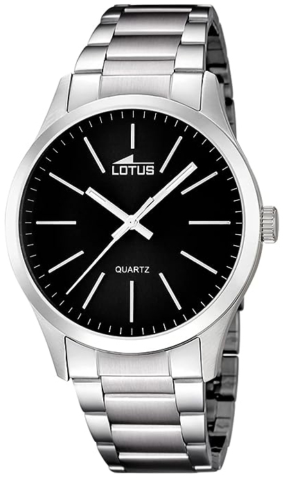 Lotus Herrklocka 15959/3 Minimalist Svart/Stål Ø42 mm - Lotus