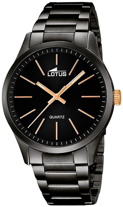 Lotus Herrklocka 18162/2 Classic Svart/Stål Ø42 mm - Lotus