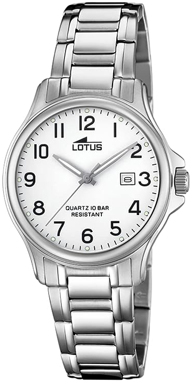 Lotus Damklocka 18655/1 Classic Vit/Stål Ø32.5 mm - Lotus