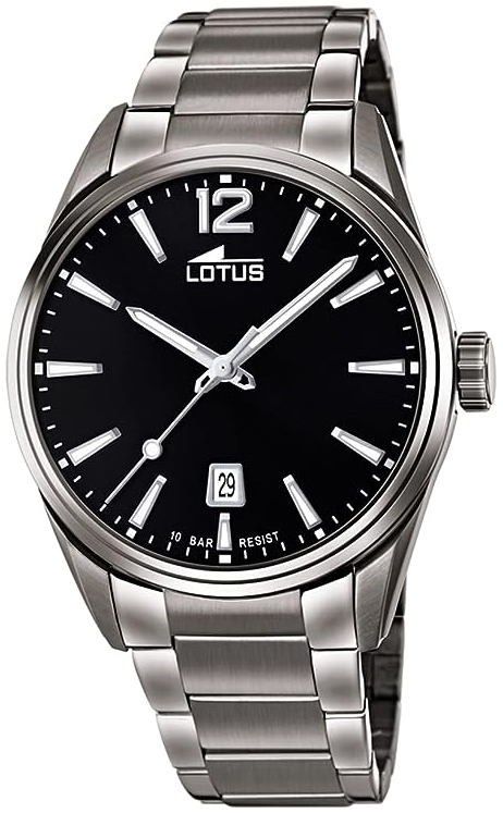 Lotus Herrklocka 18684/3 Chrono Svart/Stål Ø42 mm - Lotus