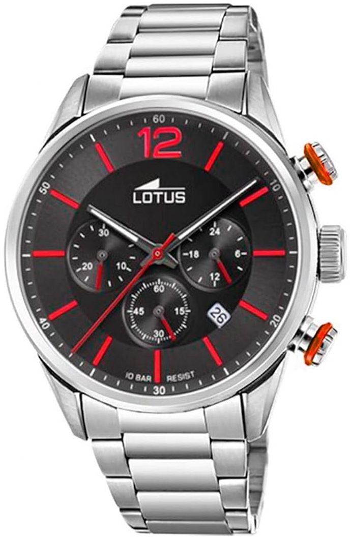 Lotus Herrklocka 18688/6 Chrono Grå/Stål Ø43 mm - Lotus