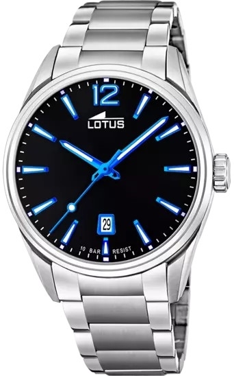 Lotus Herrklocka 18692/6 Classic Svart/Stål Ø42 mm - Lotus