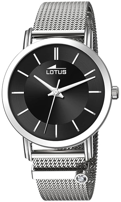 Lotus Damklocka 18737/4 Trendy Svart/Stål Ø33.3 mm - Lotus
