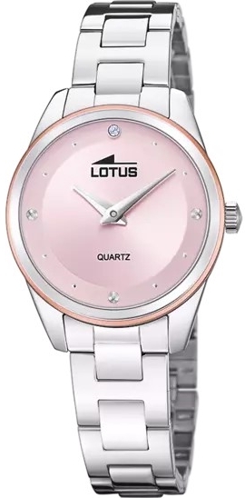Lotus Damklocka 18795/3 Classic Rosa/Stål Ø31 mm - Lotus